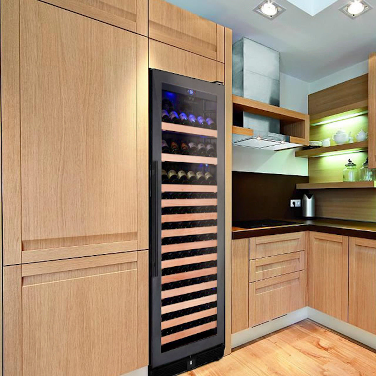 166 Bottle Large Wine Cooler Refrigerator Drinks Cabinet-My Vino Vault