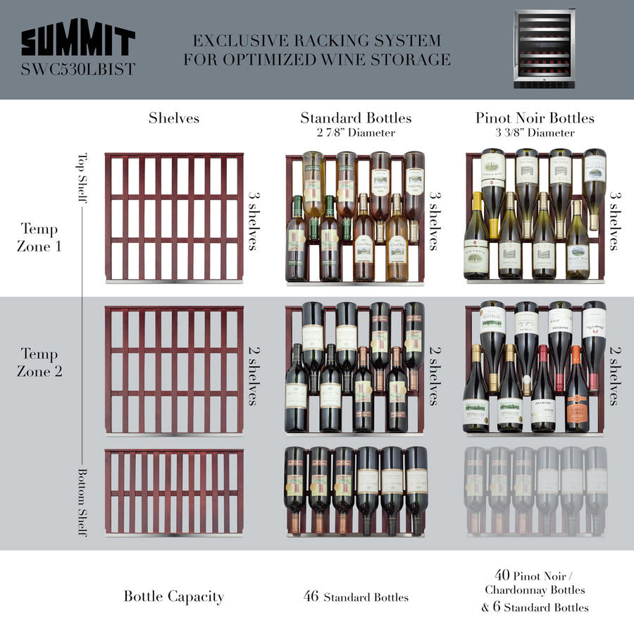 24" Wide Built-In Wine Cellar-My Vino Vault