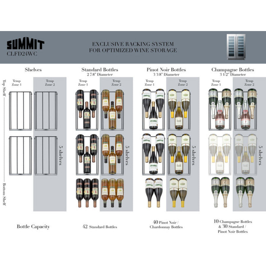 24" Wide Built-In Wine Cellar-My Vino Vault