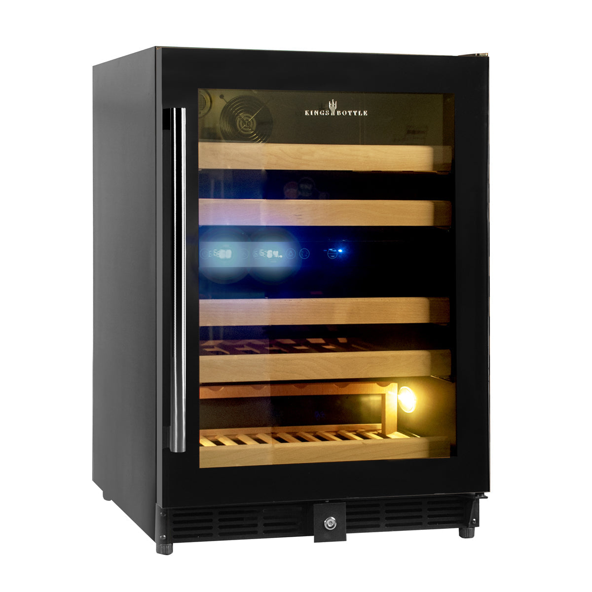 44 Bottles 24 Inch Under Counter Dual Zone Wine Cooler Drinks-My Vino Vault