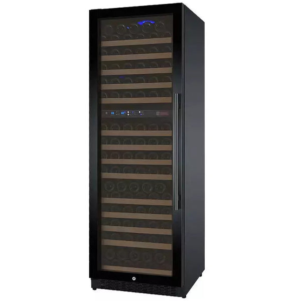 Allavino 24 Wide FlexCount II Tru-Vino 172 Bottle Dual Zone Black Left Hinge Wine Refrigerator-My Vino Vault