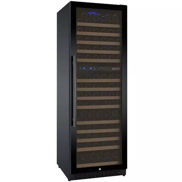 Allavino 24 Wide FlexCount II Tru-Vino 172 Bottle Dual Zone Black Right Hinge Wine Refrigerator-My Vino Vault