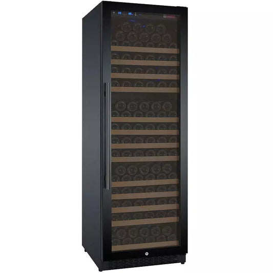 Allavino 24" Wide FlexCount II Tru-Vino 177 Bottle Single Zone Black Right Hinge Wine Refrigerator-My Vino Vault